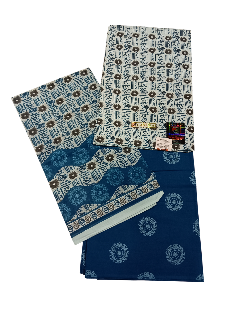 Unstitched Printed Dress Material D.10 Shriganesh Unstitched Printed Dress Material D.10 Shriganesh