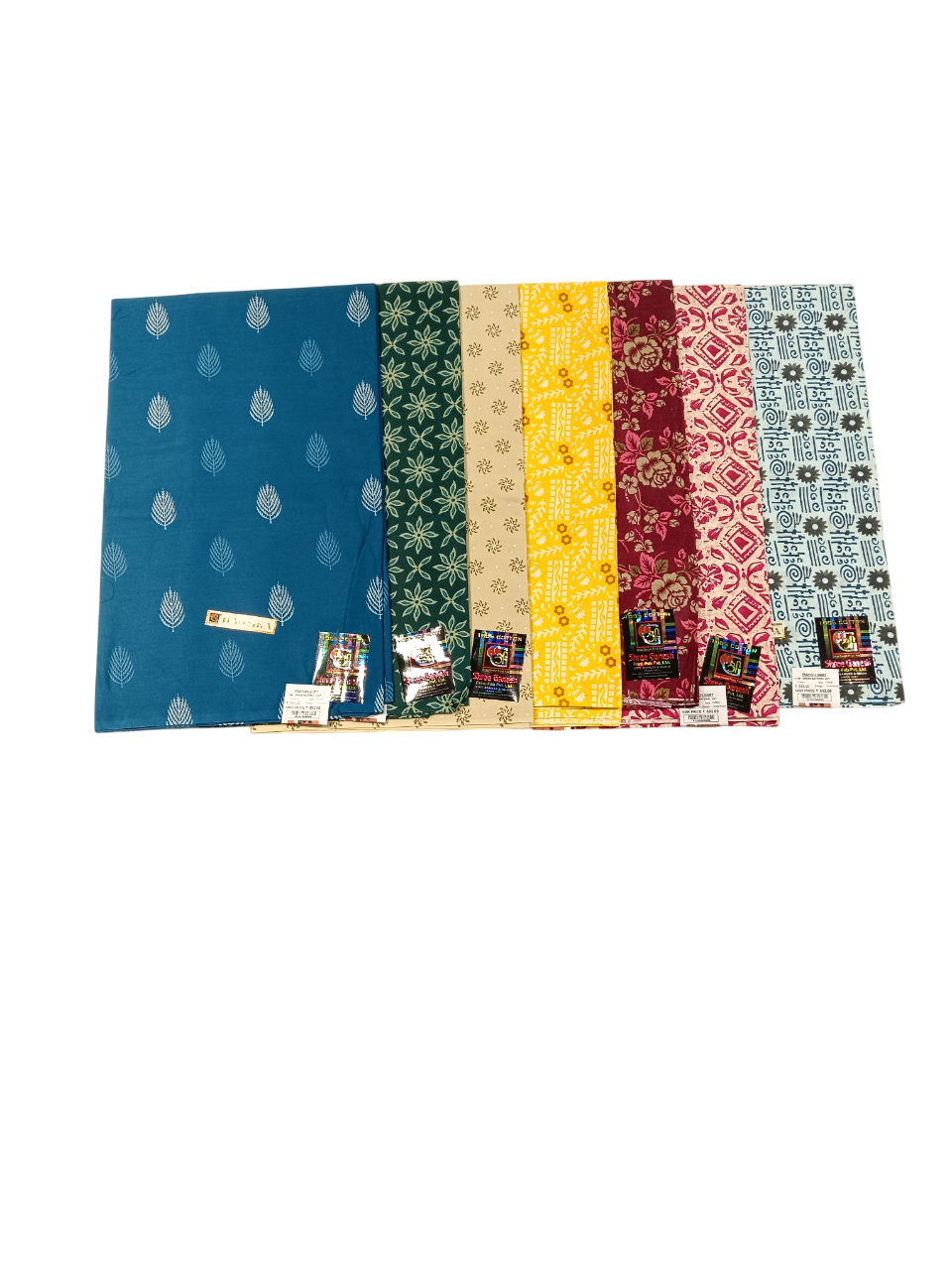 Unstitched Printed Dress Material D.10 Shriganesh Unstitched Printed Dress Material D.10 Shriganesh