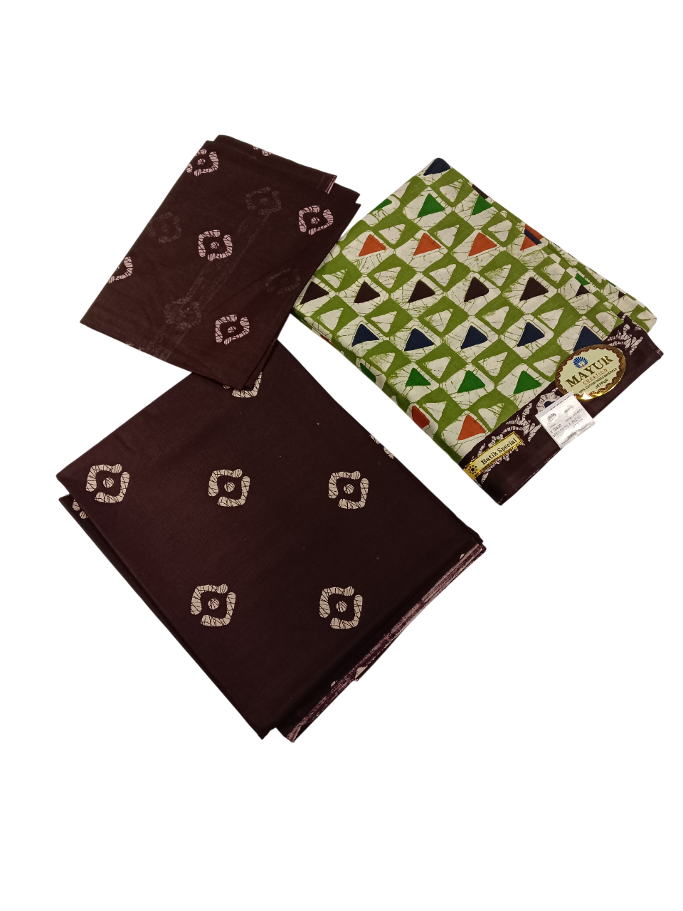 Traditional Batik / Printed Cotton Unstitched Dress Materials D.9M Batik Traditional Batik / Printed Cotton Unstitched Dress Materials D.9M Batik