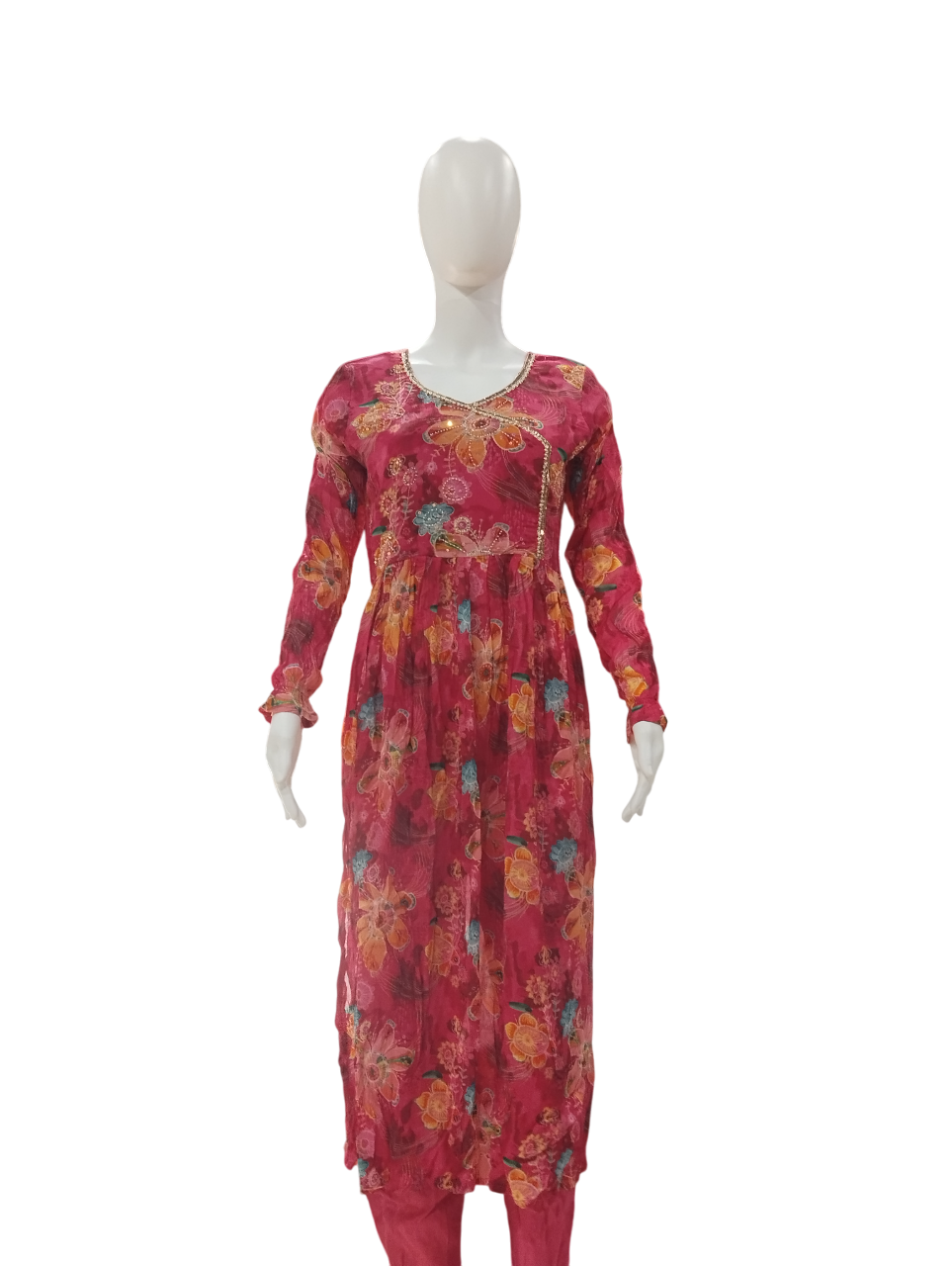 Kurti pant with duptta Kurti pant with duptta