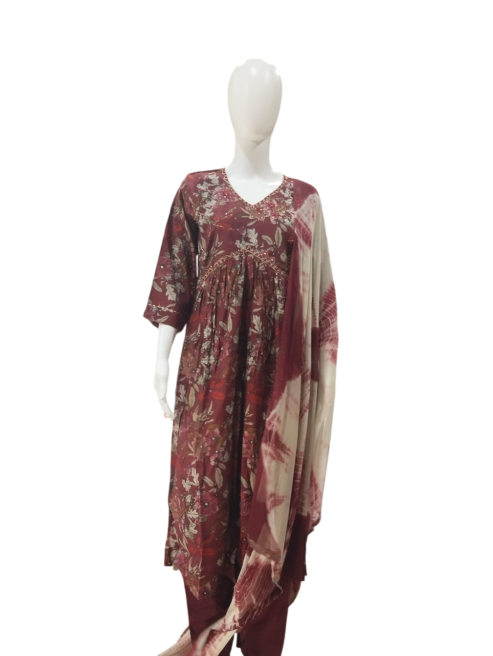 Kurti + pant with duptta D.Aliya cut Kurti + pant with duptta D.Aliya cut