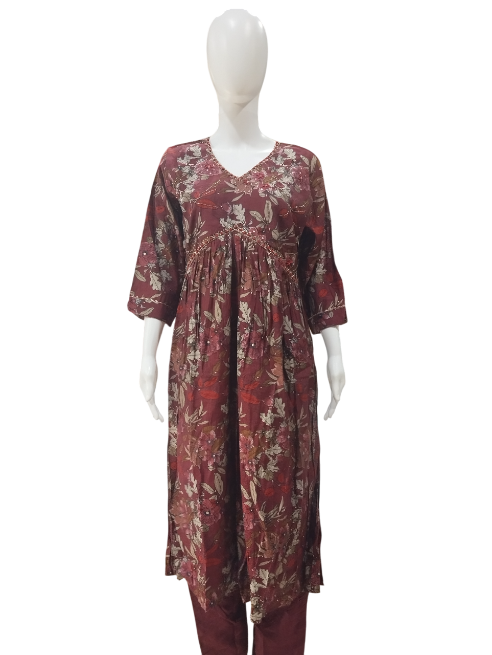 Kurti + pant with duptta D.Aliya cut Kurti + pant with duptta D.Aliya cut