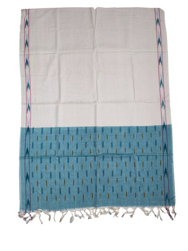 Firoza Pochampally Ikkat Handloom Dress Material with Dupatta