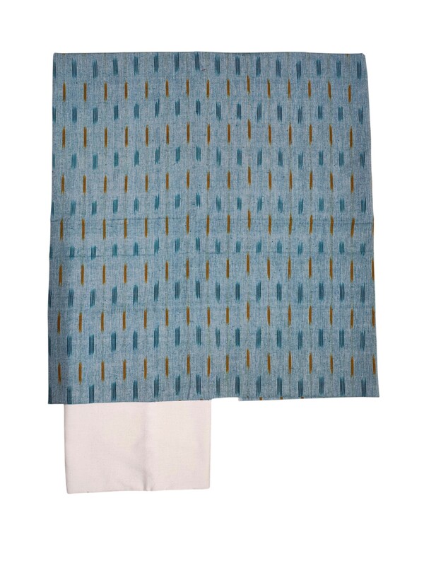 Firoza Pochampally Ikkat Handloom Dress Material with Dupatta