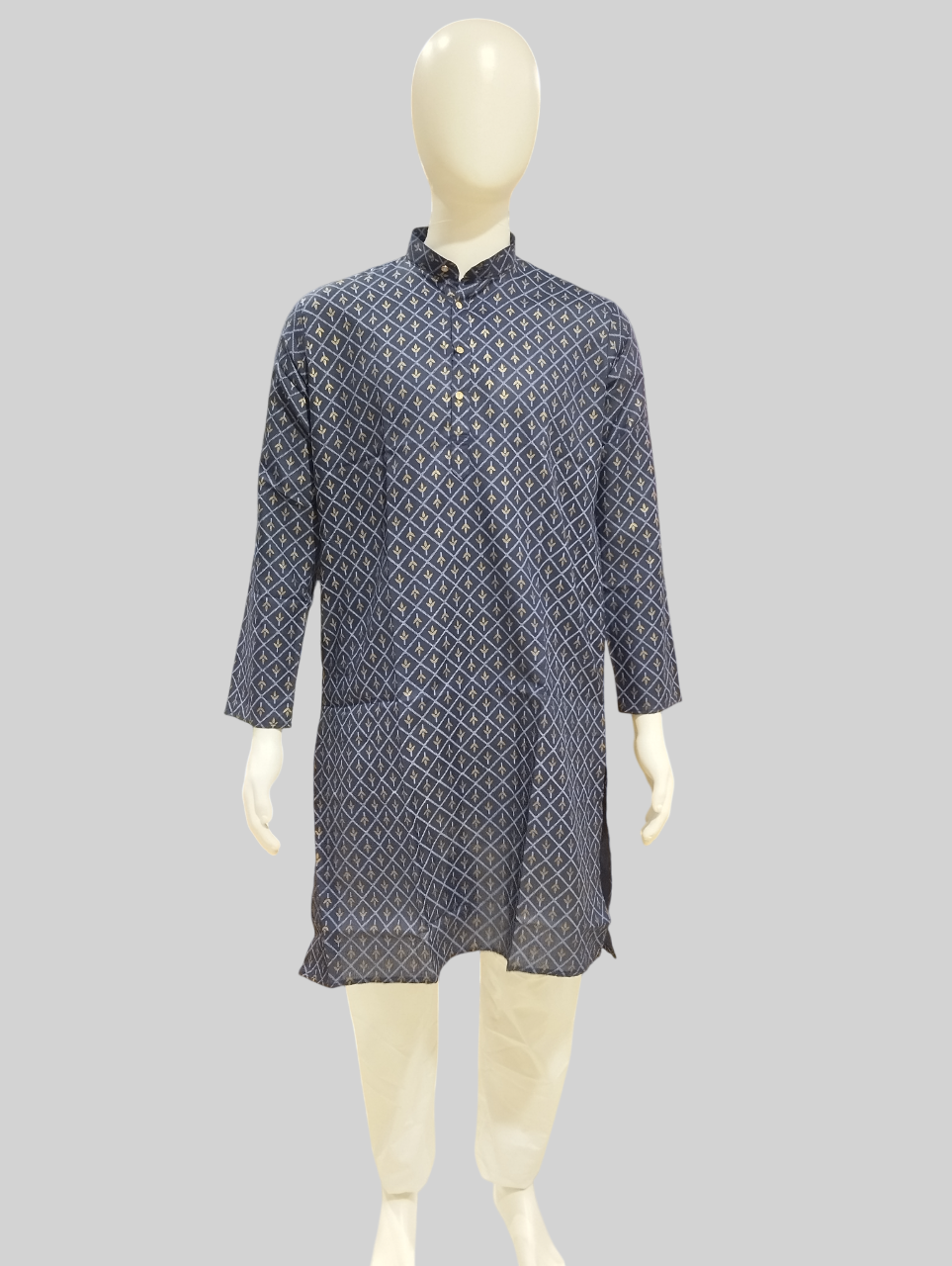 Men's Printed Kurta D.7/36