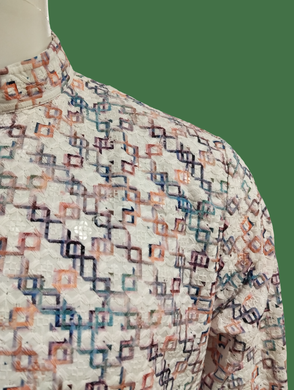 Men's Printed Cotton Kurta Pajama Set D.5/10