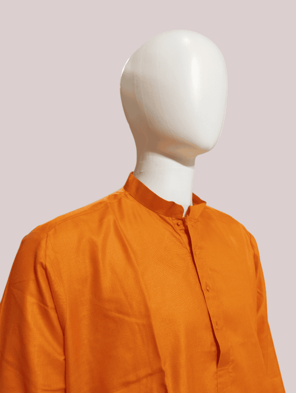 Men’s Traditional Kurta – Orange D.5/8
