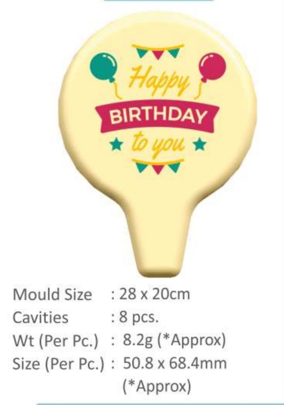 Chocolate transfer mould HB 01
