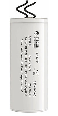Tibcon 45 MFD 440 V Capacitor for Submersible Pump