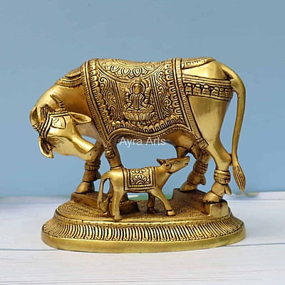 Cow And Calf 6.5 Inch Height