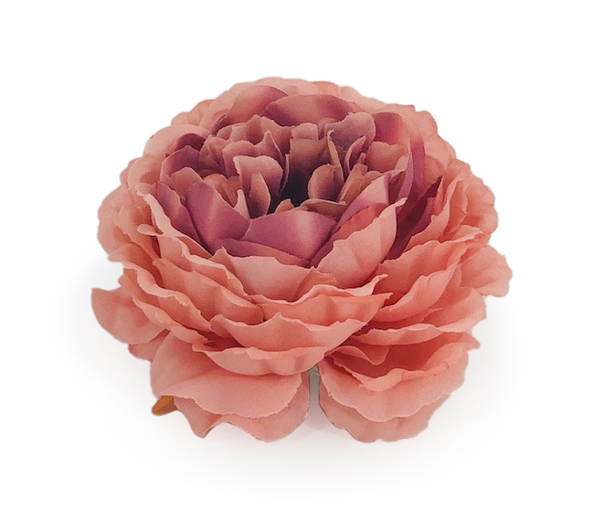 Ornate Peony - Peach with hints of Burgundy