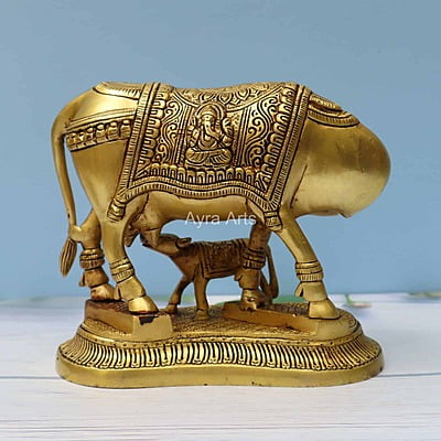 Cow And Calf 6.5 Inch Height Cow And Calf 6.5 Inch Height