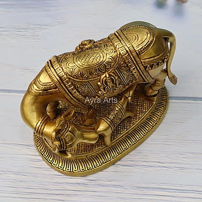 Cow And Calf 6.5 Inch Height Cow And Calf 6.5 Inch Height