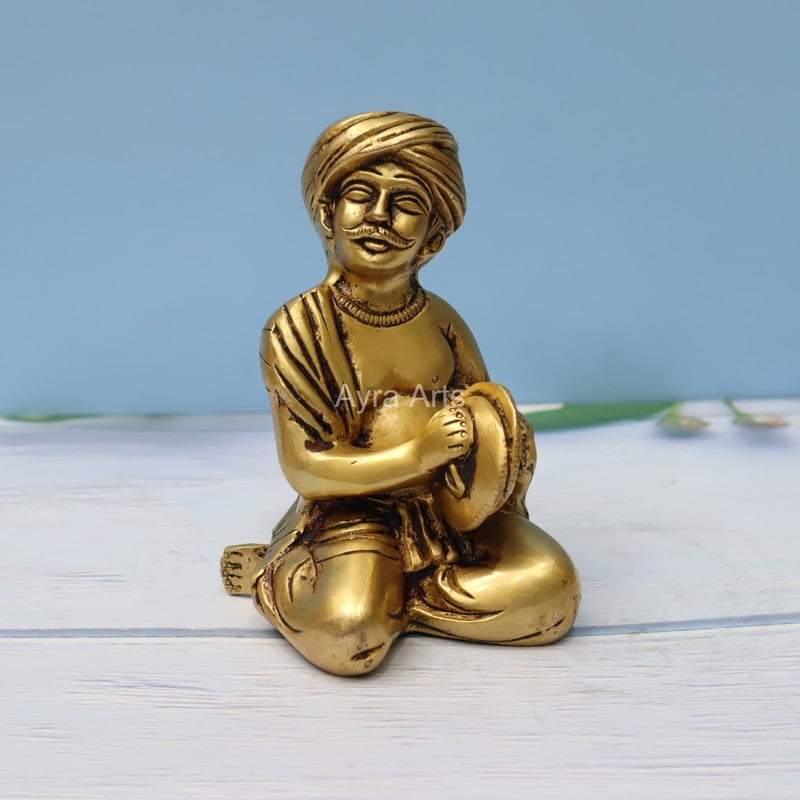 Farmer  Musical Set Of 5 Pieces  - 5 Inch Height