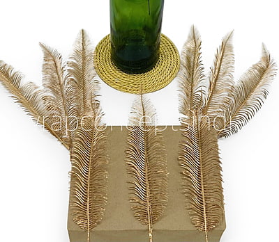 Gold Coconut Palm Leaves Gold Coconut Palm Leaves