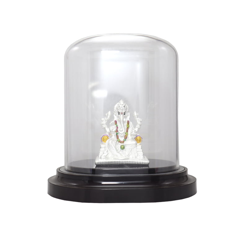999 Pure Silver Vinayagar Idol