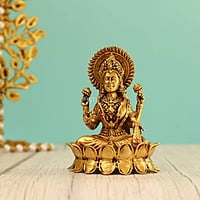 Premium Light Weight Lakshmi Devi Idol 3.8 Inch