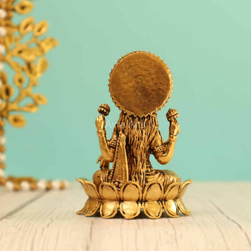 Premium Light Weight Lakshmi Devi Idol 3.8 Inch Premium Light Weight Lakshmi Devi Idol 3.8 Inch