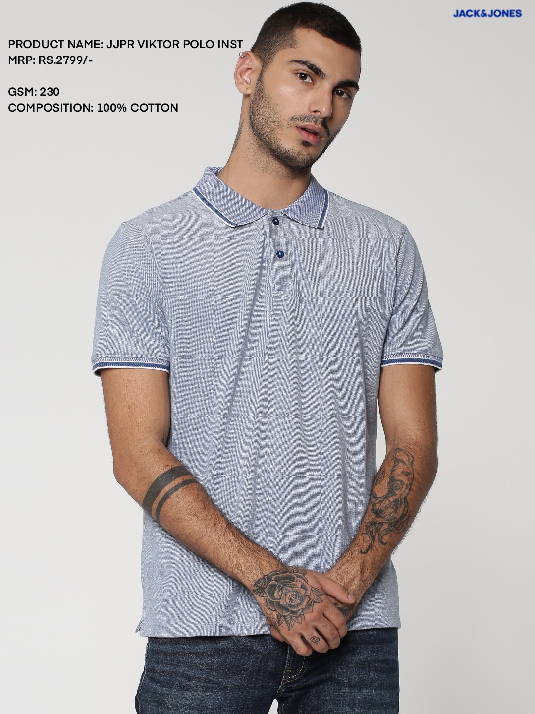 Jack & Jones Victor Polo T- Shirt Multicolor