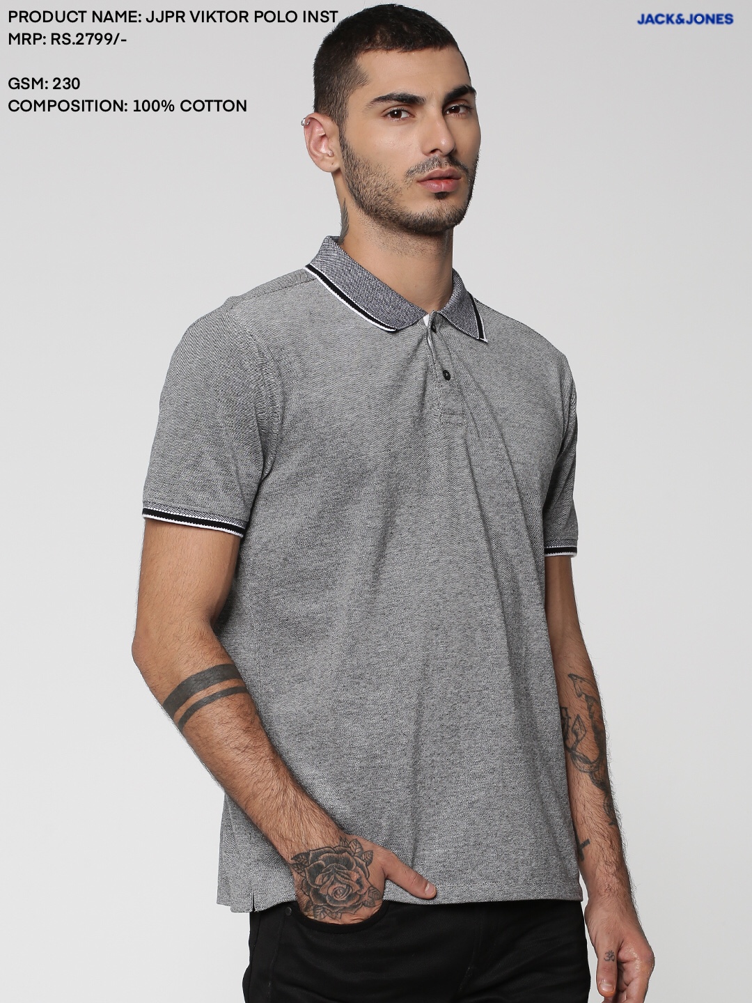 Jack & Jones Victor Polo T- Shirt Multicolor