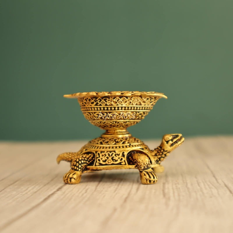 Premium Light Weight Tortoise Diya Premium Light Weight Tortoise Diya