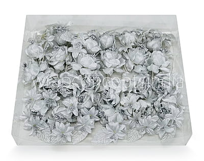 Two Flower Ready Bunch - Gold/Silver Two Flower Ready Bunch - Gold/Silver