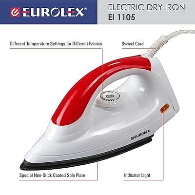 EUROLEX- DRY IRON - EI 1005