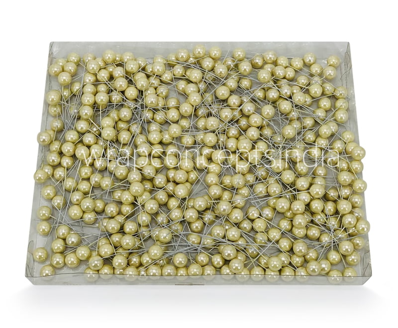 Pearl Sticks - Creamish Yellow - 12 MM Pearl Sticks - Creamish Yellow - 12 MM