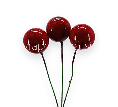 Red Pearl Sticks - 12 MM/ 15 MM