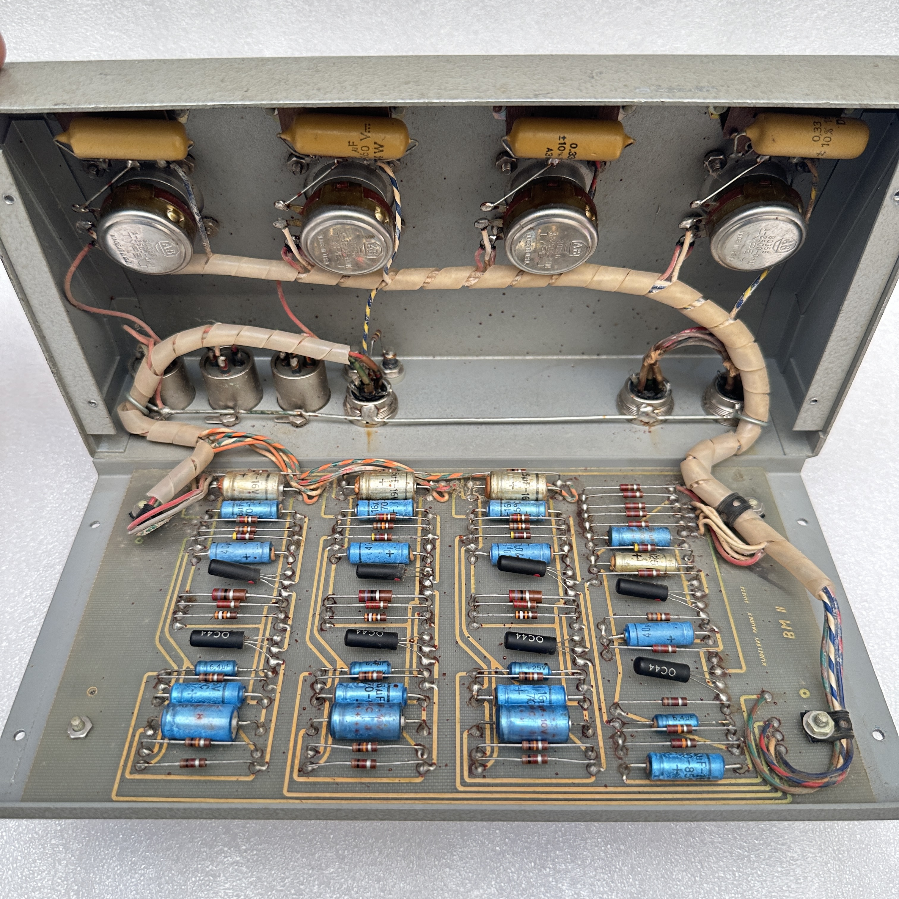 Nagra BM II Battery Mixer – Swiss Broadcast Mixer (Untested, As-Is) - BM II