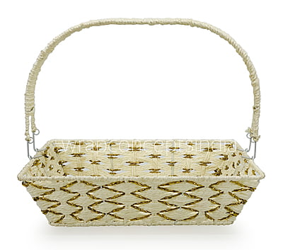 Rectangle Basket with top handle – Medium Rectangle Basket with top handle – Medium