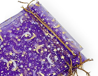 Sheer Pouch Bags - 13x18 cms