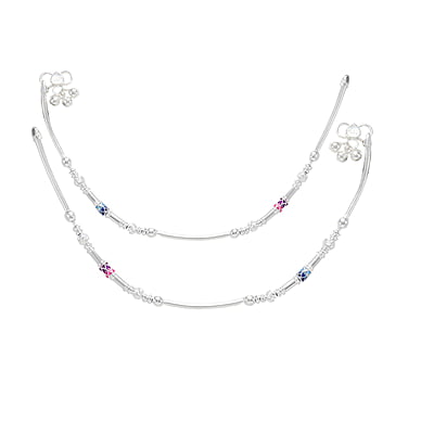 Silver Anklets for Women/payal Silver Anklets for Women/payal
