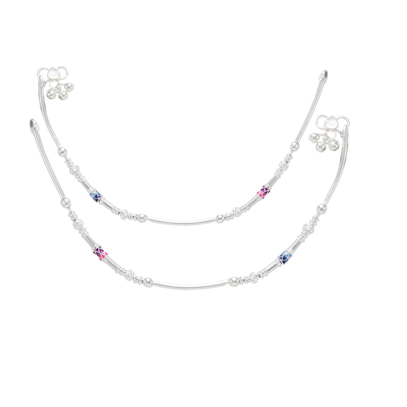 Silver Anklets for Women/payal Silver Anklets for Women/payal