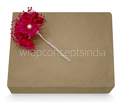 Cute Little Flowers With Pearl-Fuchsia Pink