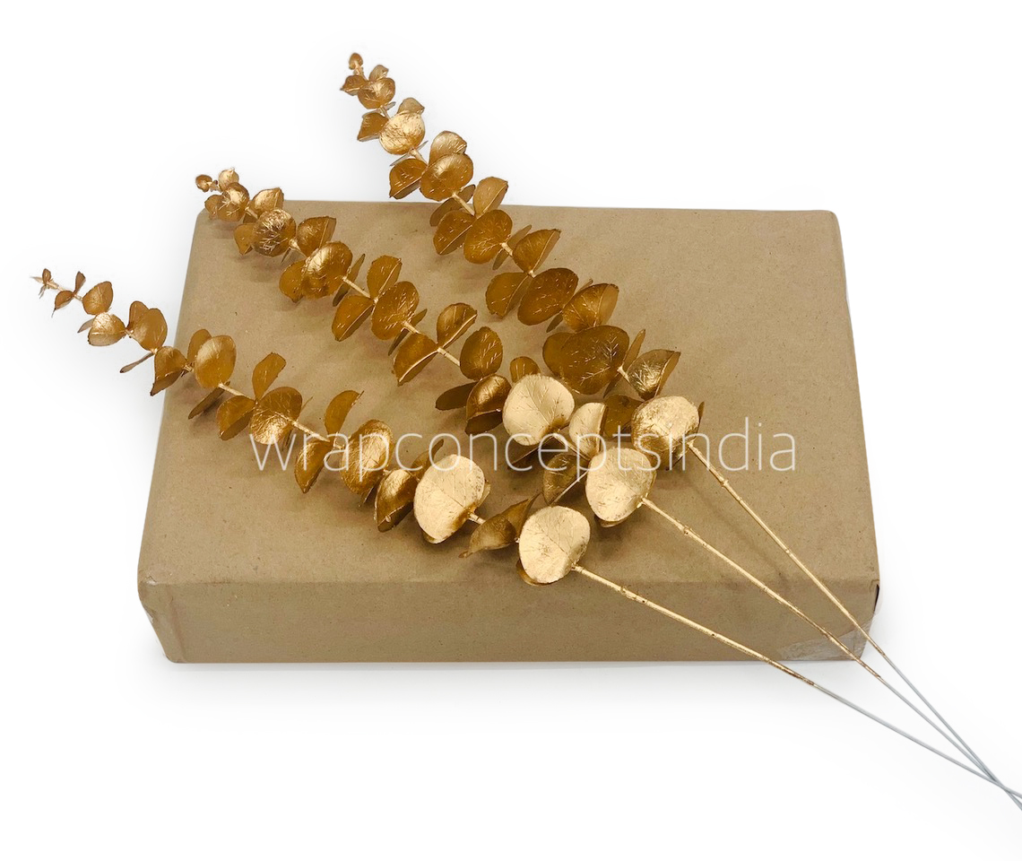 Gold Eucalyptus Leaves Bunch