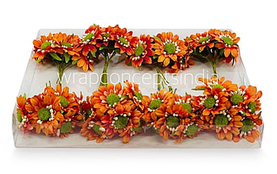 Sunflowers on stick - Orange Sunflowers on stick - Orange