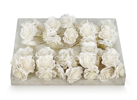 Glitter Flower -White Glitter Flower -White