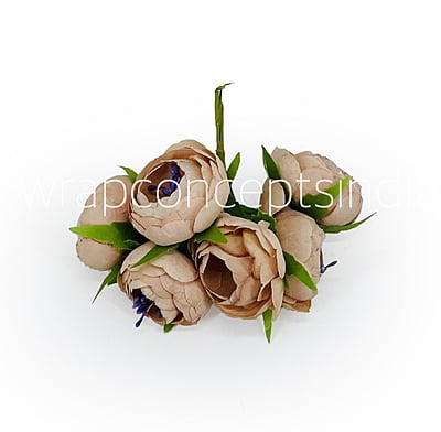 Pine Peonies on stick