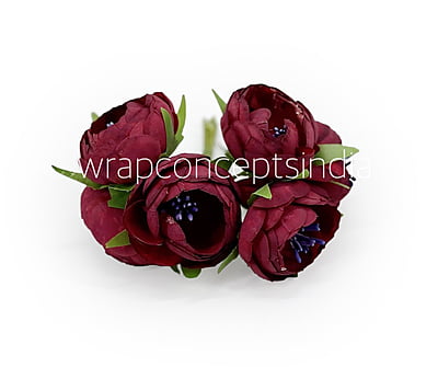 Ruby Peonies on stick