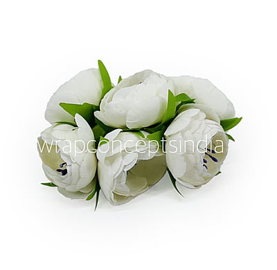 White Peonies on stick White Peonies on stick