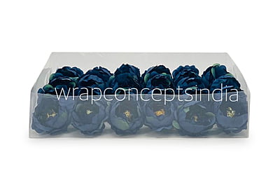 Cobalt Blue with hints of Green Peonies Cobalt Blue with hints of Green Peonies