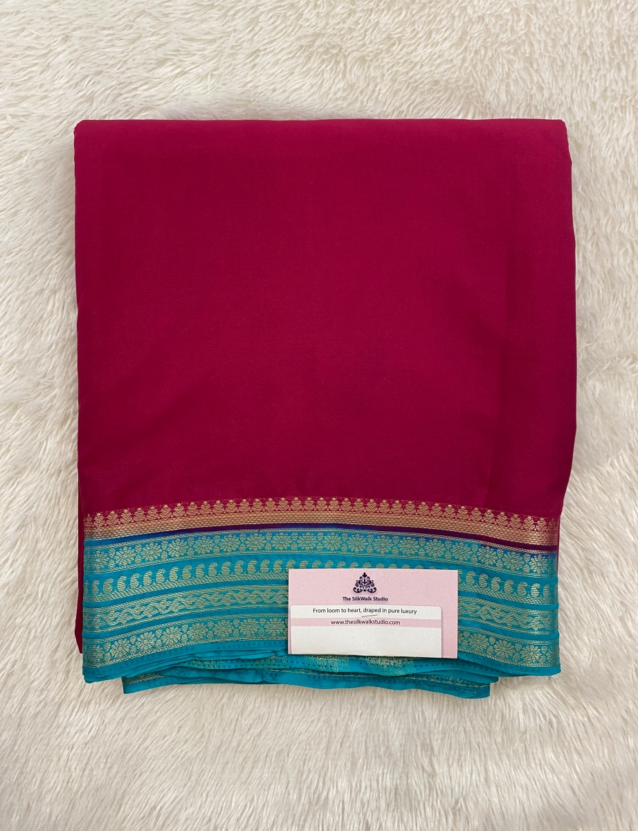 Pallavi - The Semi Mysore Crepe Silk Saree SWS142