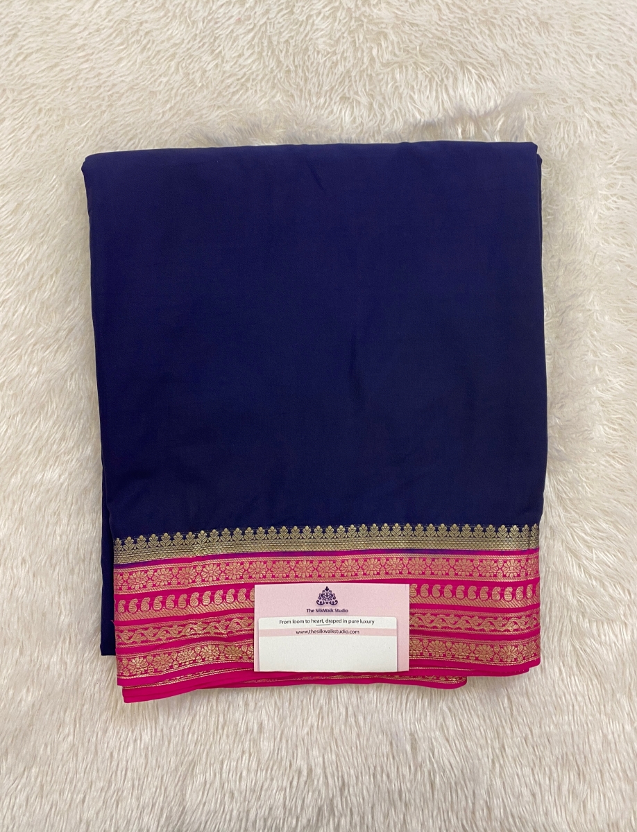 Pallavi - The Semi Mysore Crepe Silk Saree SWS142