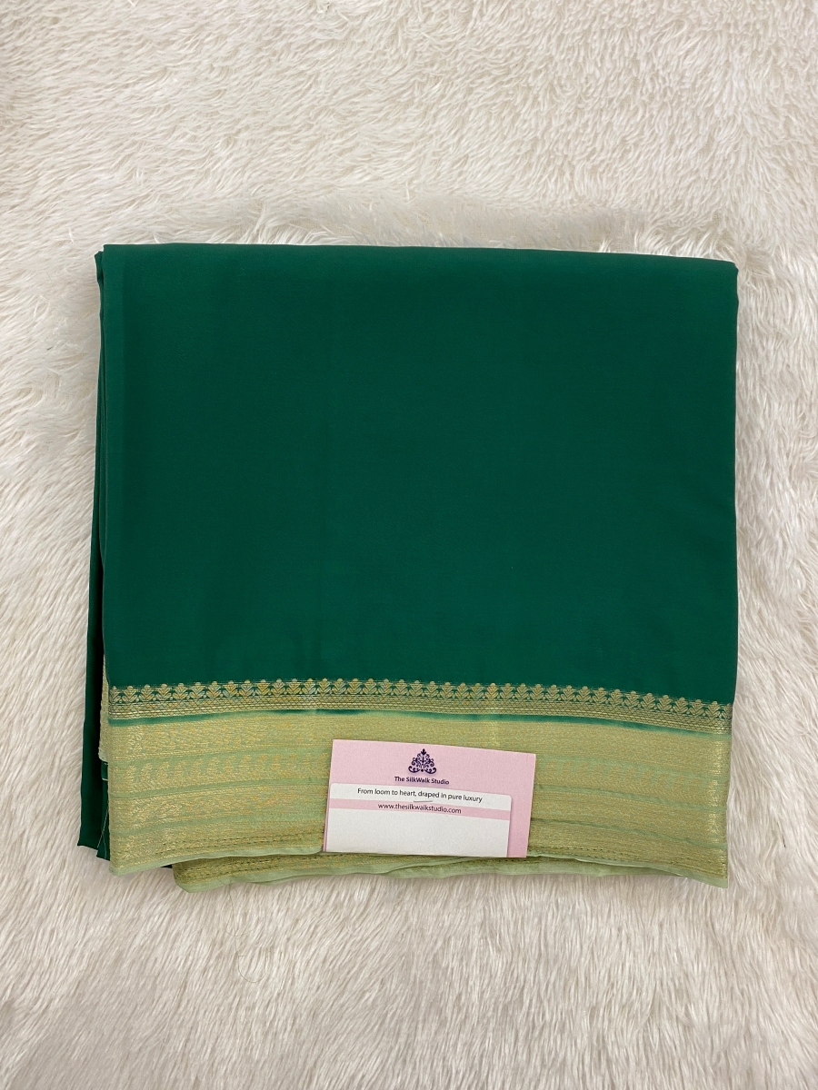 Pallavi - The Semi Mysore Crepe Silk Saree SWS141
