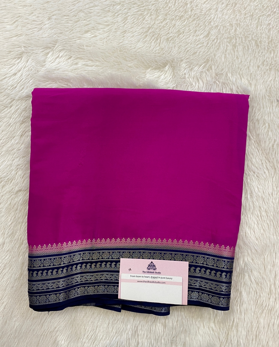 Pallavi - The Semi Mysore Crepe Silk Saree SWS142