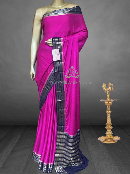Pallavi - The Semi Mysore Crepe Silk Saree SWS142