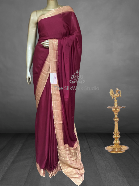 Pallavi - The Semi Mysore Crepe Silk Saree SWS141