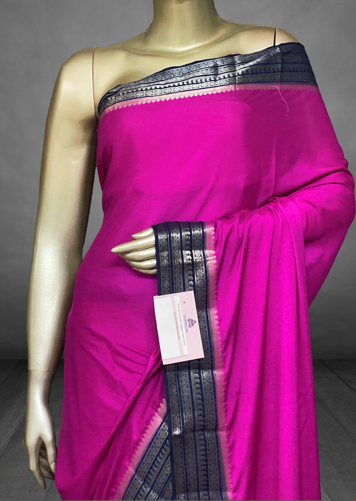 Pallavi - The Semi Mysore Crepe Silk Saree SWS142