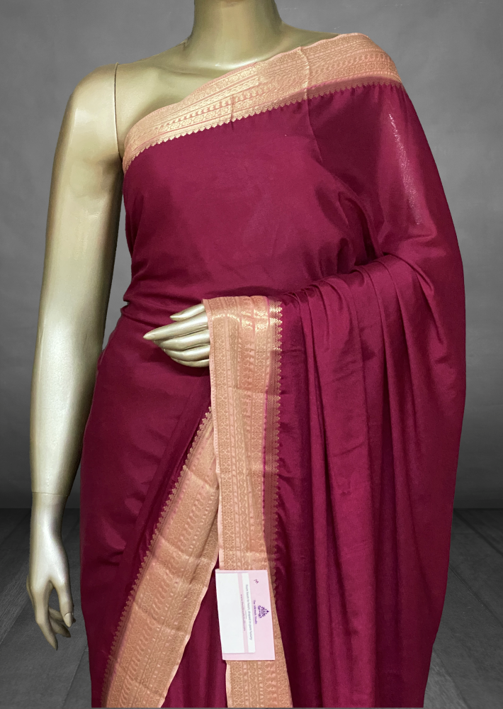 Pallavi - The Semi Mysore Crepe Silk Saree SWS141